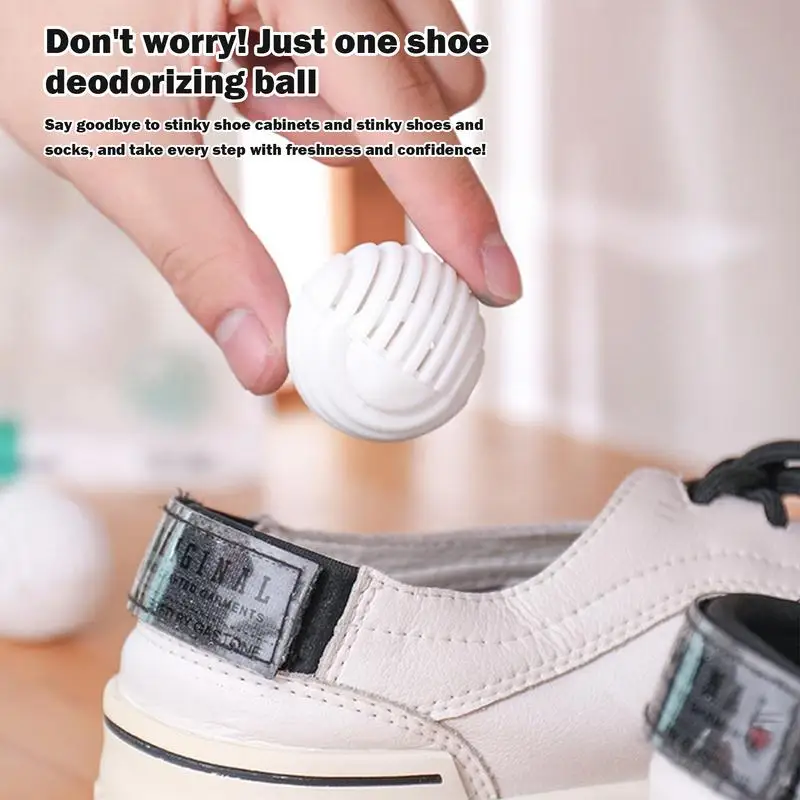 Shoes Deodorant Freshener Ball Aroma Fragrant Sneaker Boot Foot Care Odor Remover for Sneakers Scent Fresheners Footwear Closet