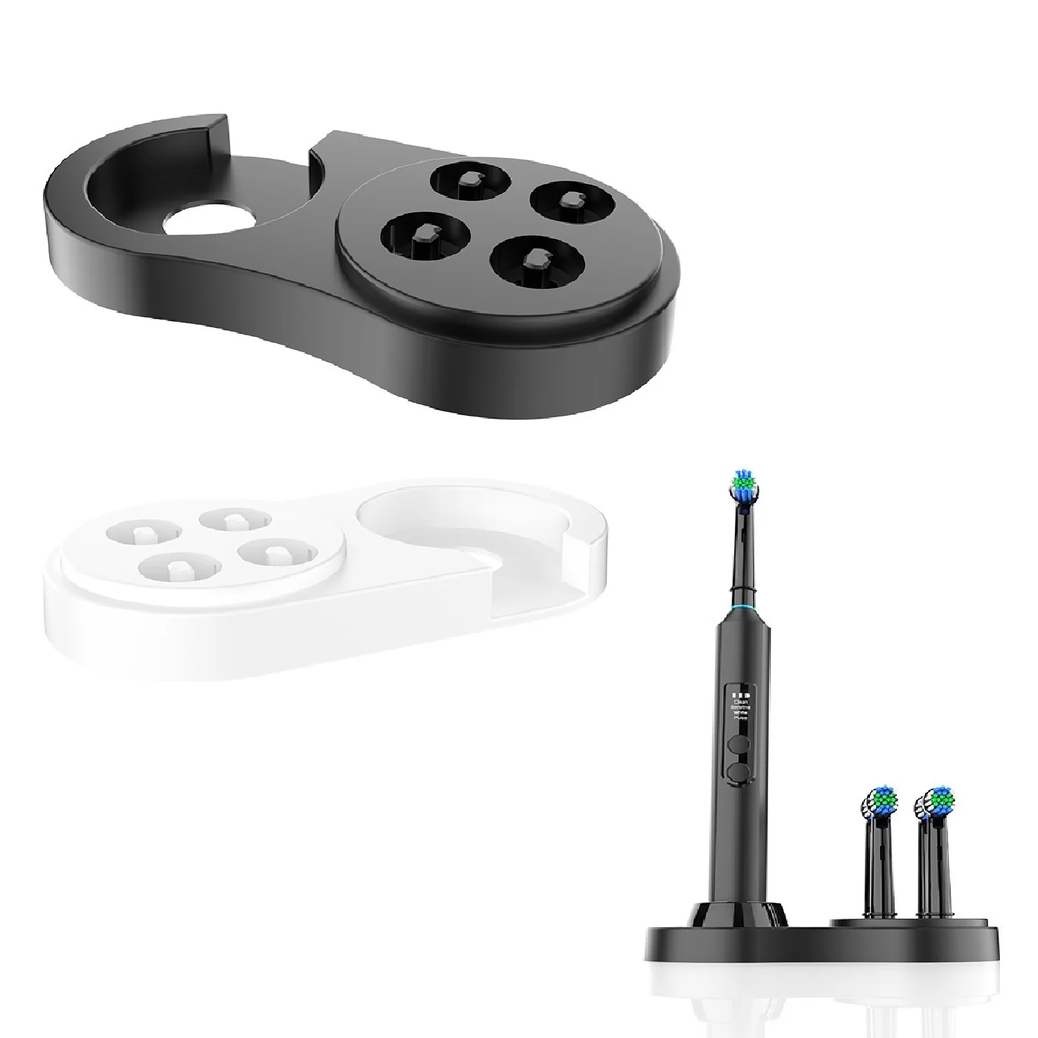 Toothbrush Holder and Charger Base for Oral B IO Series & EB Round Head Series Electric Toothbrush, Tooth Brush Storage Bracket