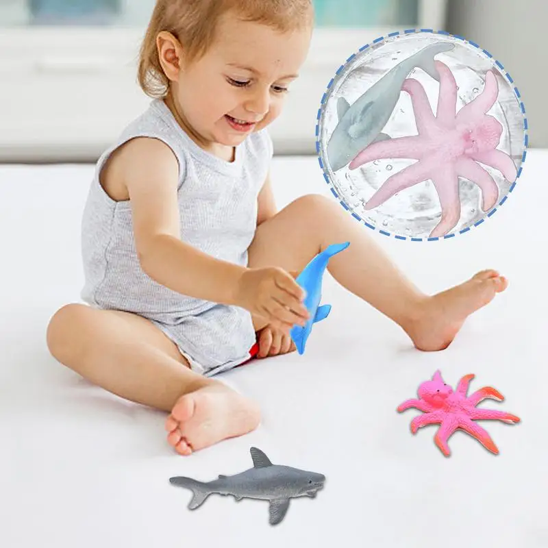 Growing Expanding in Water Simulation deep Ocean Novelty Sea biology Toy Educational Toy Creative Magicscience education