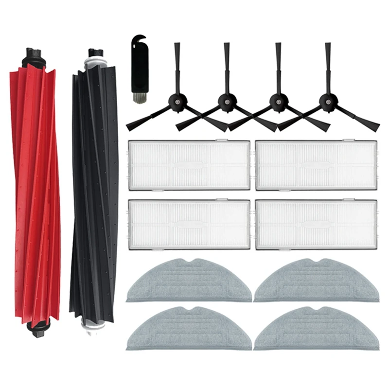 掃除機用アクセサリー,メインブラシ,HEPAフィルター,ロボット用ロボロックs8プロウルトラs8スペアパーツ