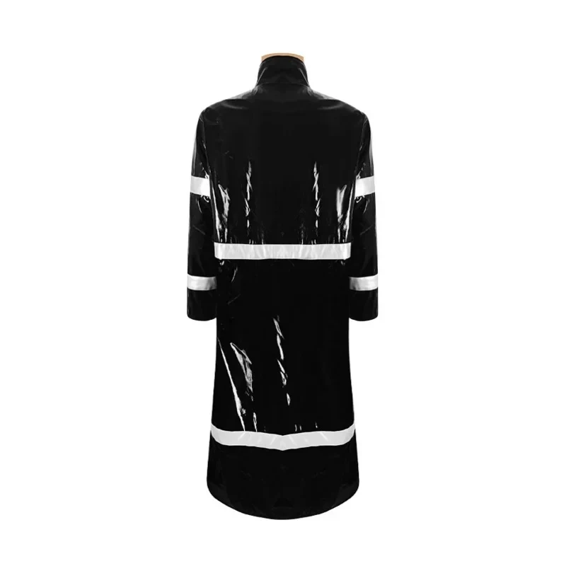 

♥ Новый костюм на Хэллоуин 2026: Аниме-косплей по мотивам «Коралины и тайных дверей» — костюм Уайби Ловата, черный плащ-дождевик ★ ★ ★