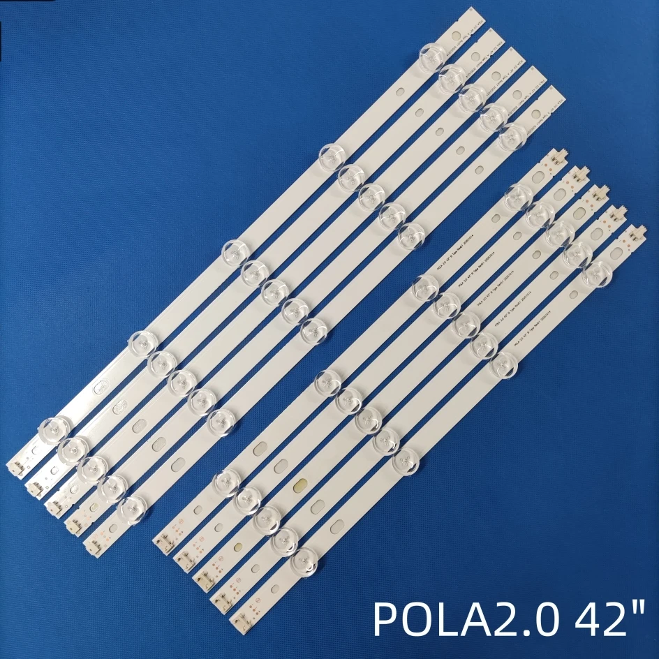 10pcs/set For 42 inch TV INNOTEK POLA2.0 42 Rev0.1 Pola 2.0 T420HVN05.0 42ln570v 42LN5400 42LN5300 T420HVN05.2 Erisson 42LEK50T2