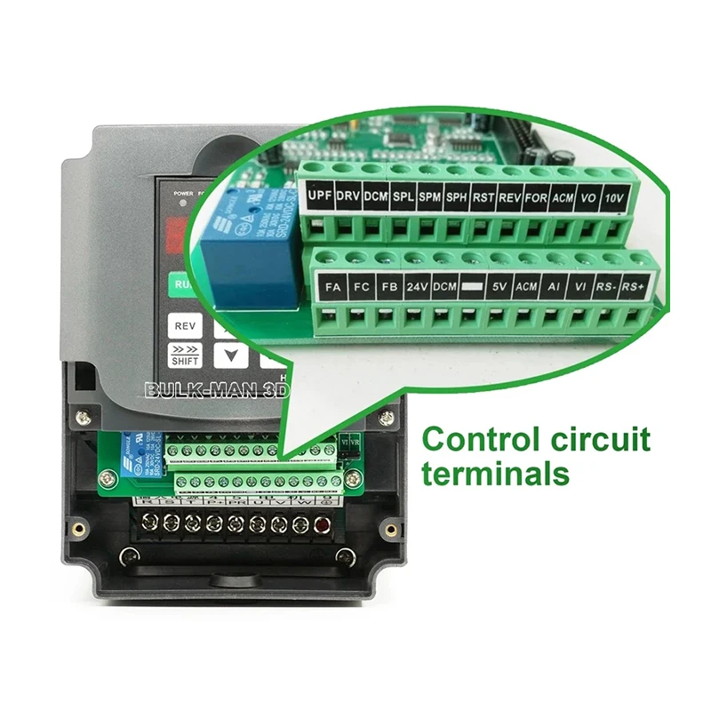 Huanyang 1.5KW 220V AC Drive Frequency Converter VFD Inverter Model:HY01D523B