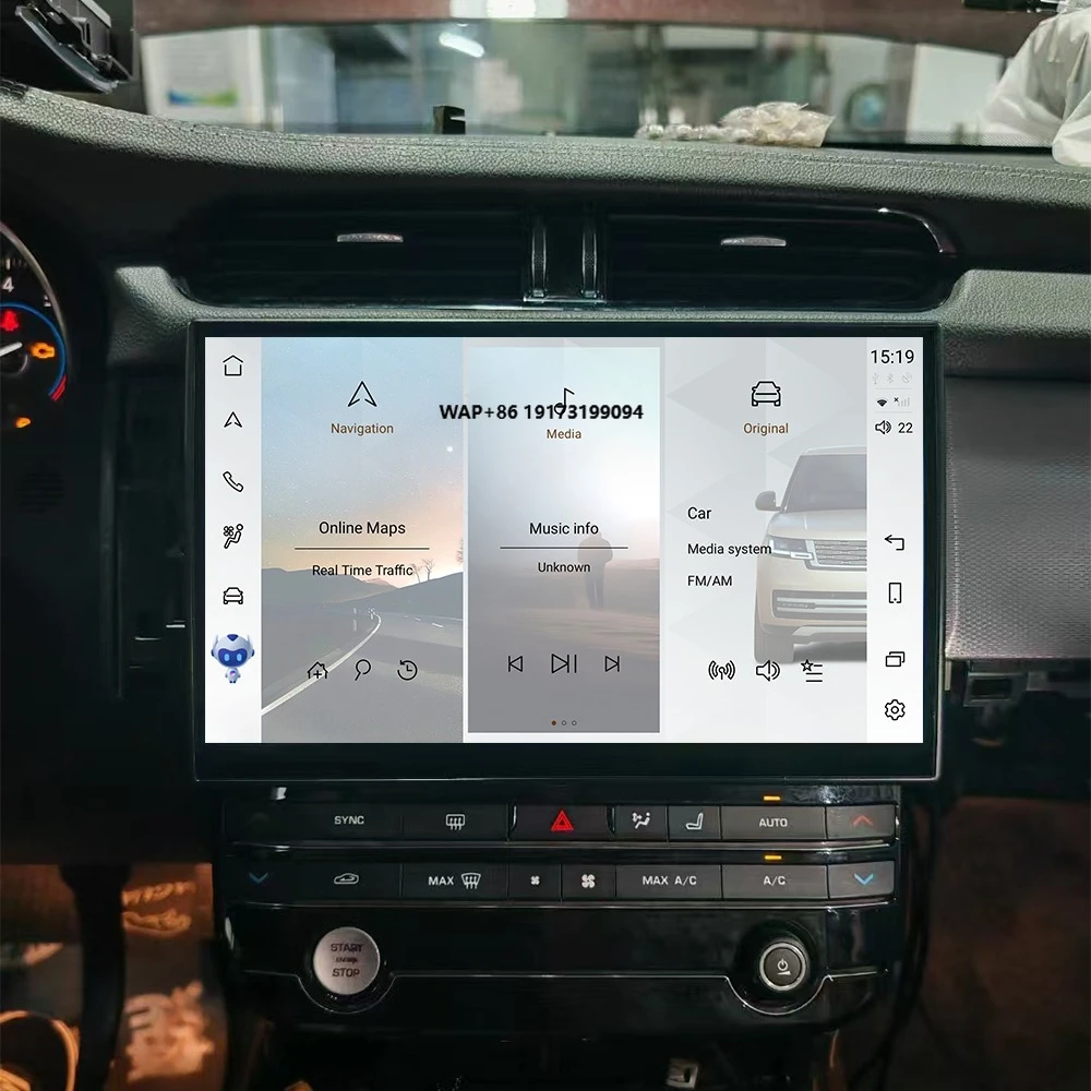 11.4 InchTouch Screen  Android Car Radio for XF XFL 2016-2018 Car Radio Multimedia Player GPS Navi Carplay