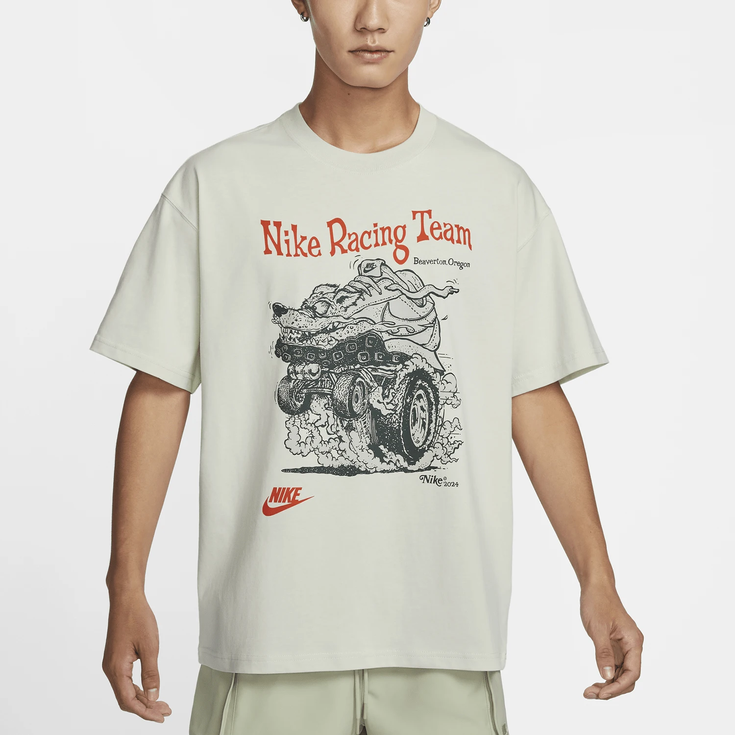 

Nike Official Genuine 2024 New Men's Breathable Casual Printed Sports T-Shirt HQ3671-020