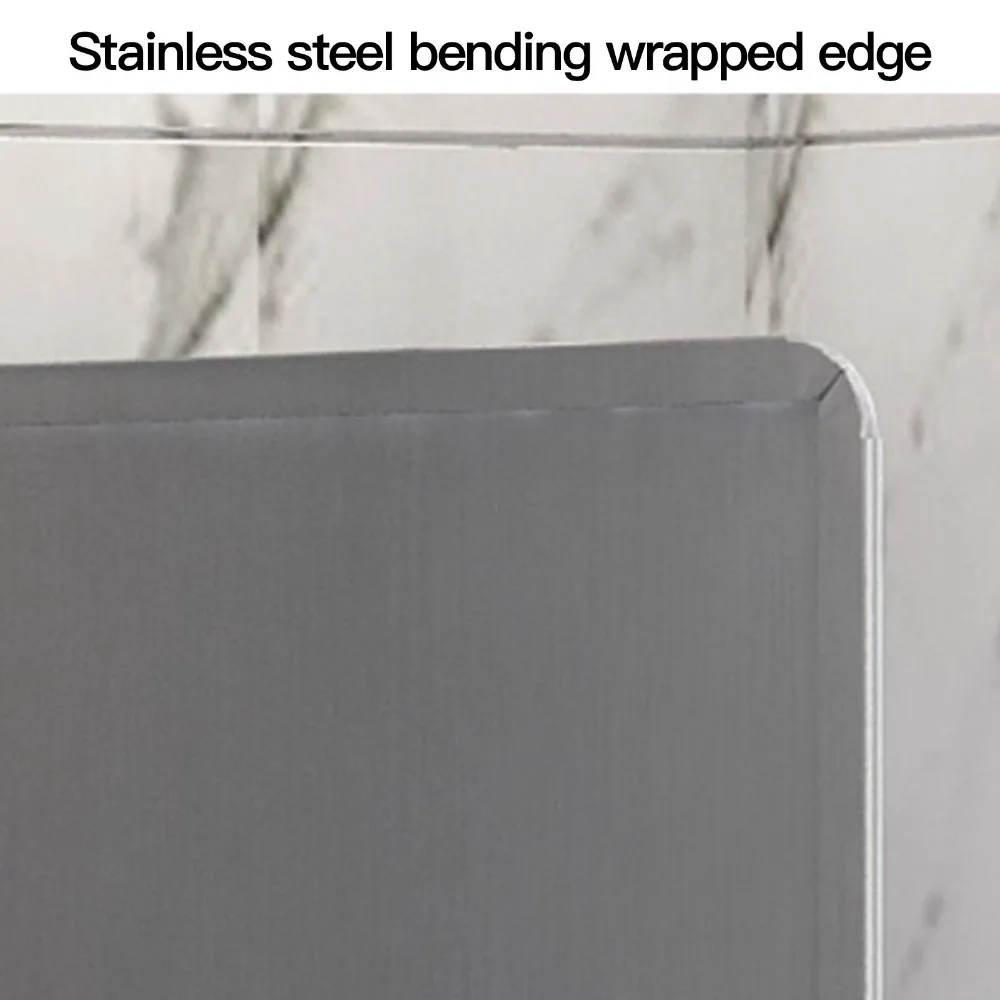 Stainless Steel Stove Splatter Guard Foldable Heat Resistant Kitchen Splatter Shield Oil Proof Silver Oil Splash Guard
