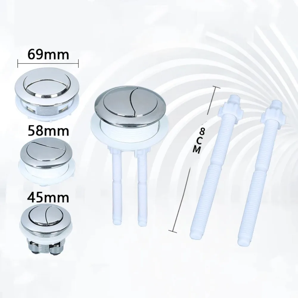 38/48/58MM Dual Push Button Un - Toilet Fill Valve ulasan dan harga