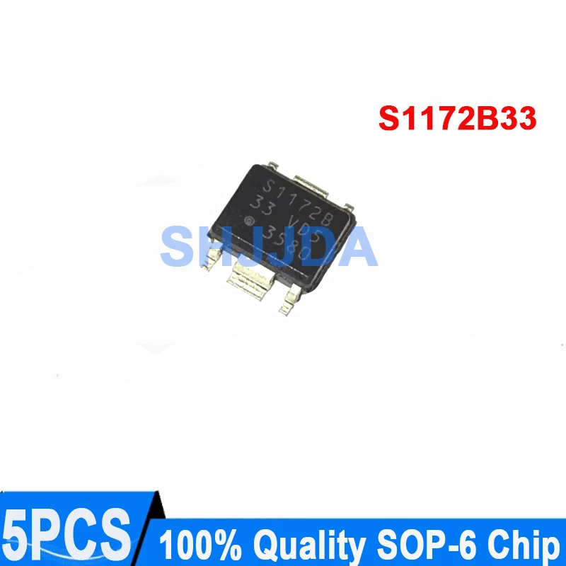(5 pieces) S1172 B33  S-1172B33 SOP-6 100% Quality Chip