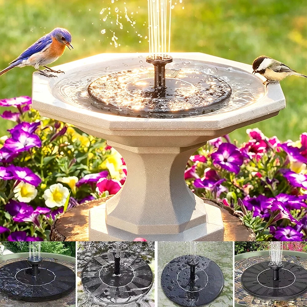 Solar Water Pump - Pompe à eau solaire 13/16/18 cm