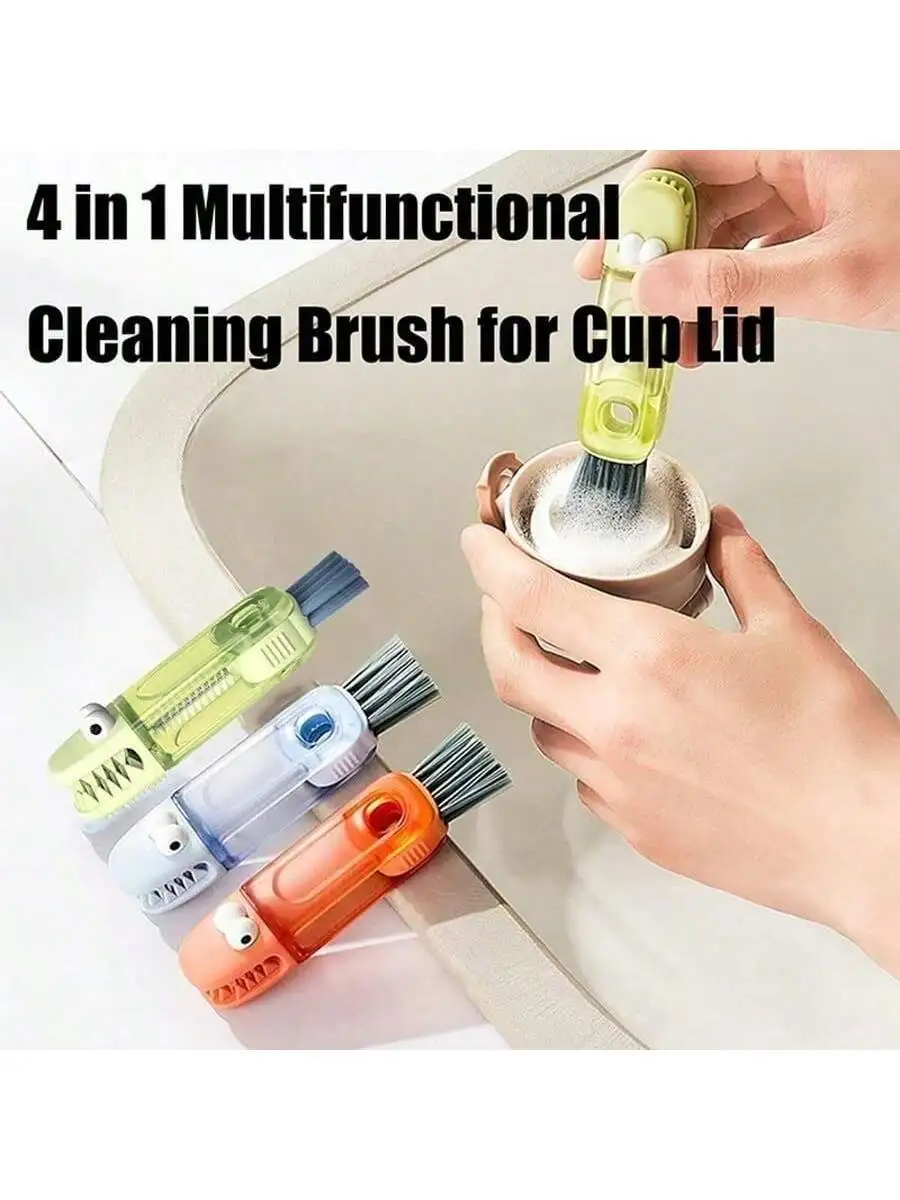Novelty Kitchen Gadget, Crocodile Themed Cleaning Brush. 17x13x2cm, Unique Gift Idea