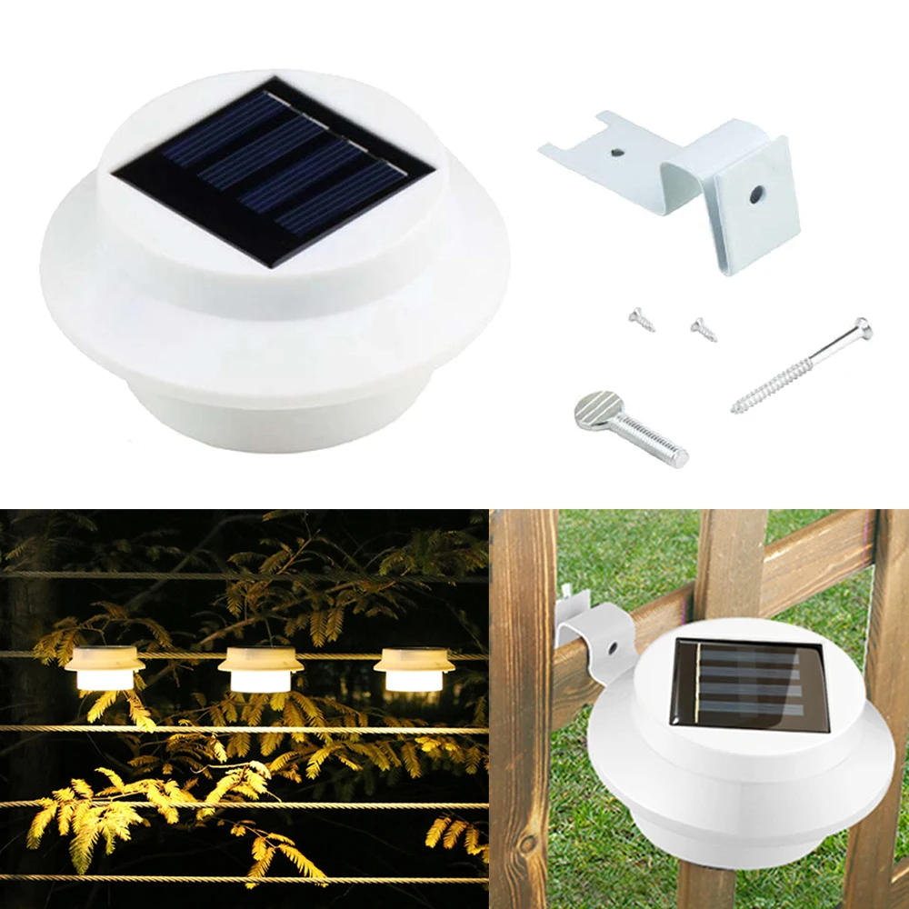 

Outdoor Garden Solar Night Light Corridor Wall Lamp Courtyard Fence LED Street For Lawn Villa Park Home Decoration Illumination