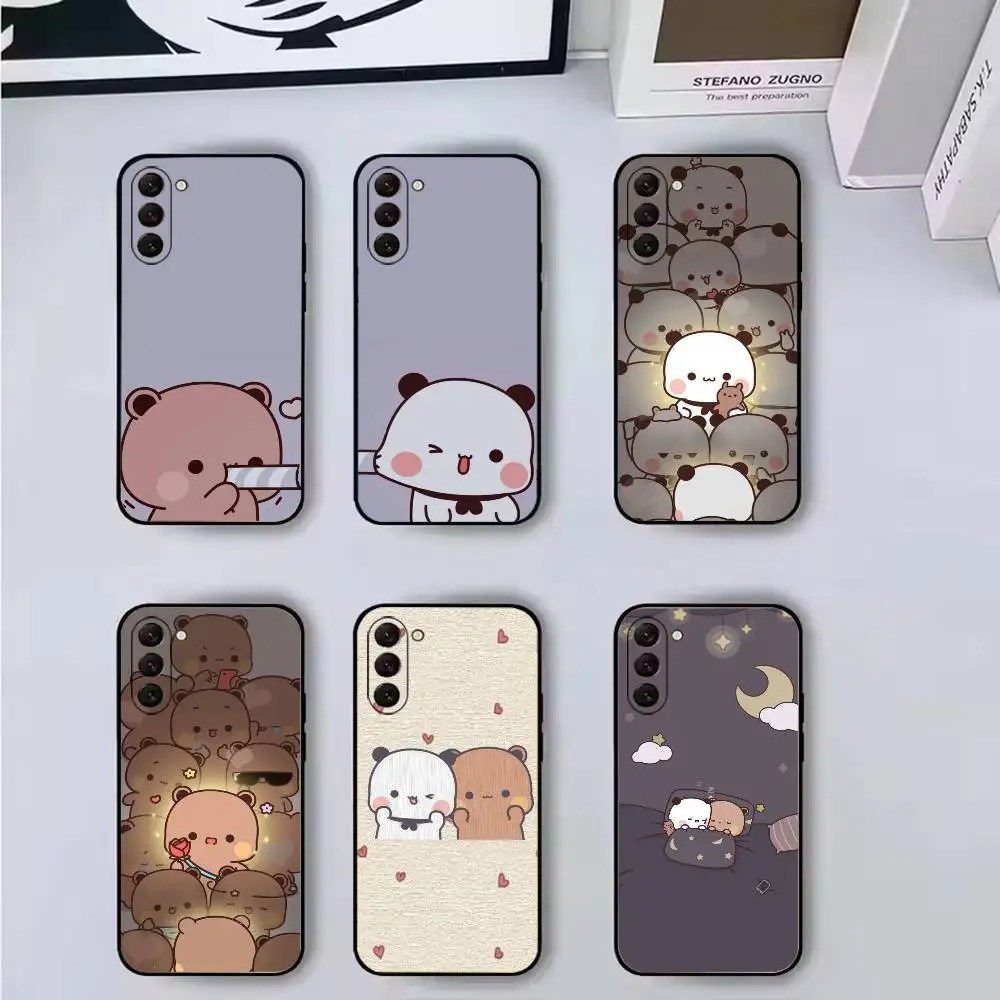 Cute Bubu Dudu Cartoon Couple Phone Case Silicone Soft For Samsung Galaxy A73,A72,A71,A70,A53,A52,A51