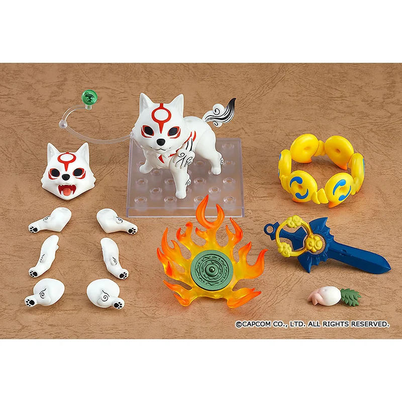 100% Original GSC 1365 DX Okami Amaterasu DX Ver. In Stock Anime Action Collection Figures Model Toys