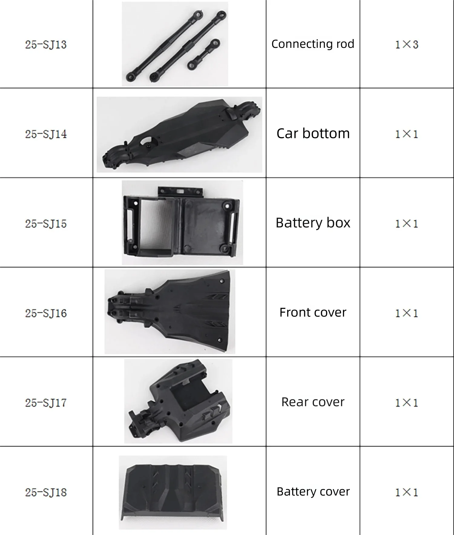 15 9125 four-wheel drive climbing car original accessories motor collision parts metal suspension 9125
