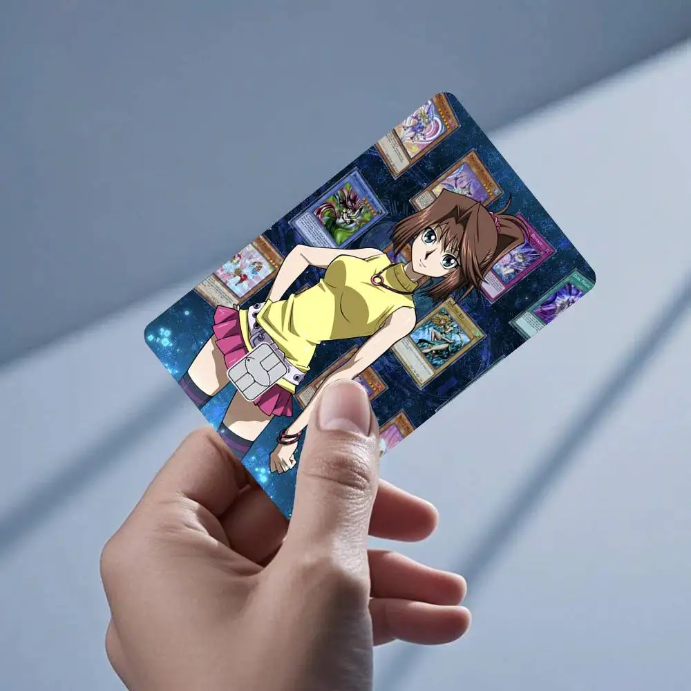 Anime Yu-Gi-Oh T-Tea Gardner 4pcs 1Set Card Stickers Small Waterproof Chip 4PCS Card Sticker Anti-Scratch