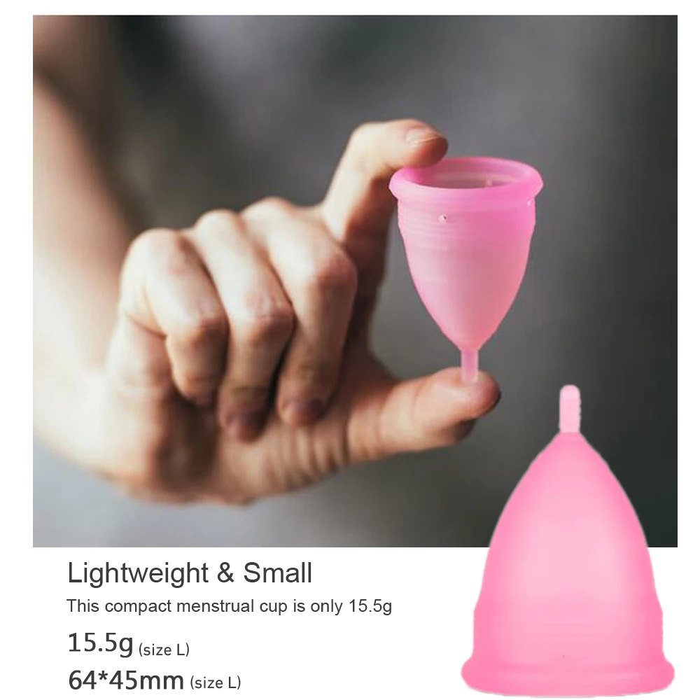Women Menstrual Cup Silicone Period Cups Coppetta Mestruale Coupe Feminine Hygiene Menstrual Disc Menstruation Collector