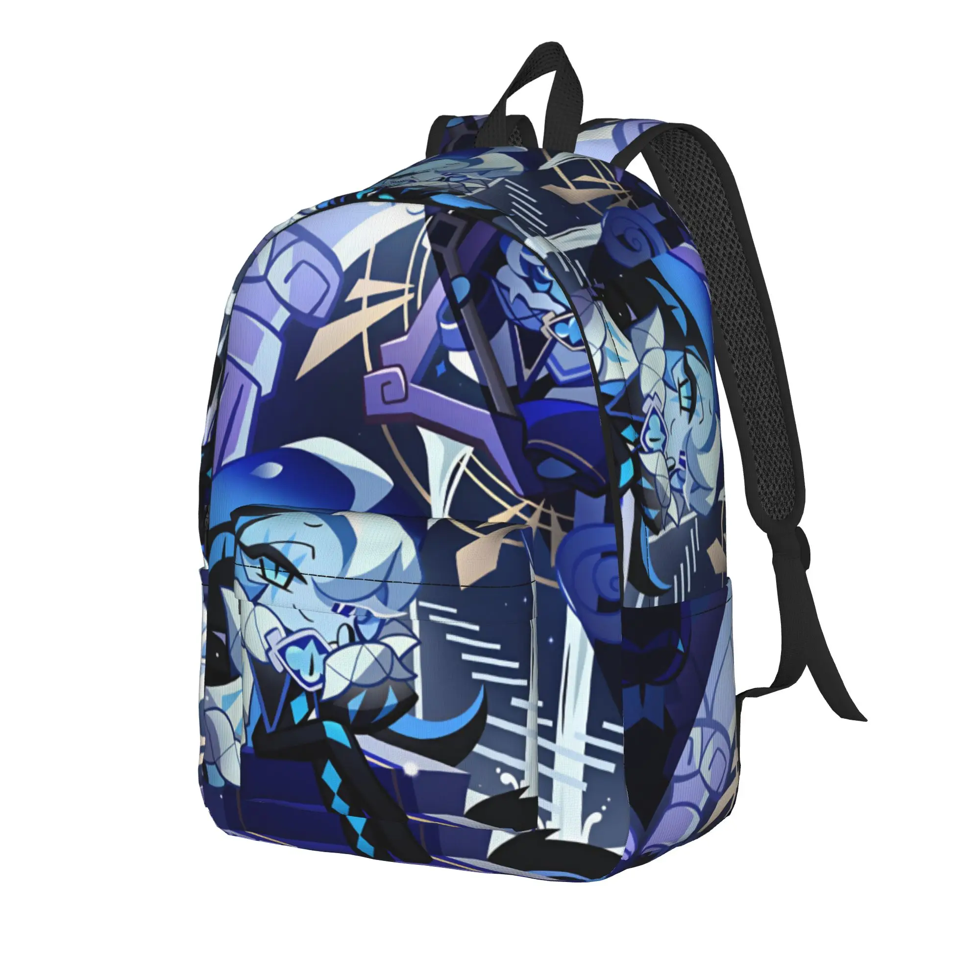 Shadow Milk (8) Backpack Cookie Run Kingdom Trekking Backpacks Unisex Stylish High School Bags Colorful Durable Rucksack