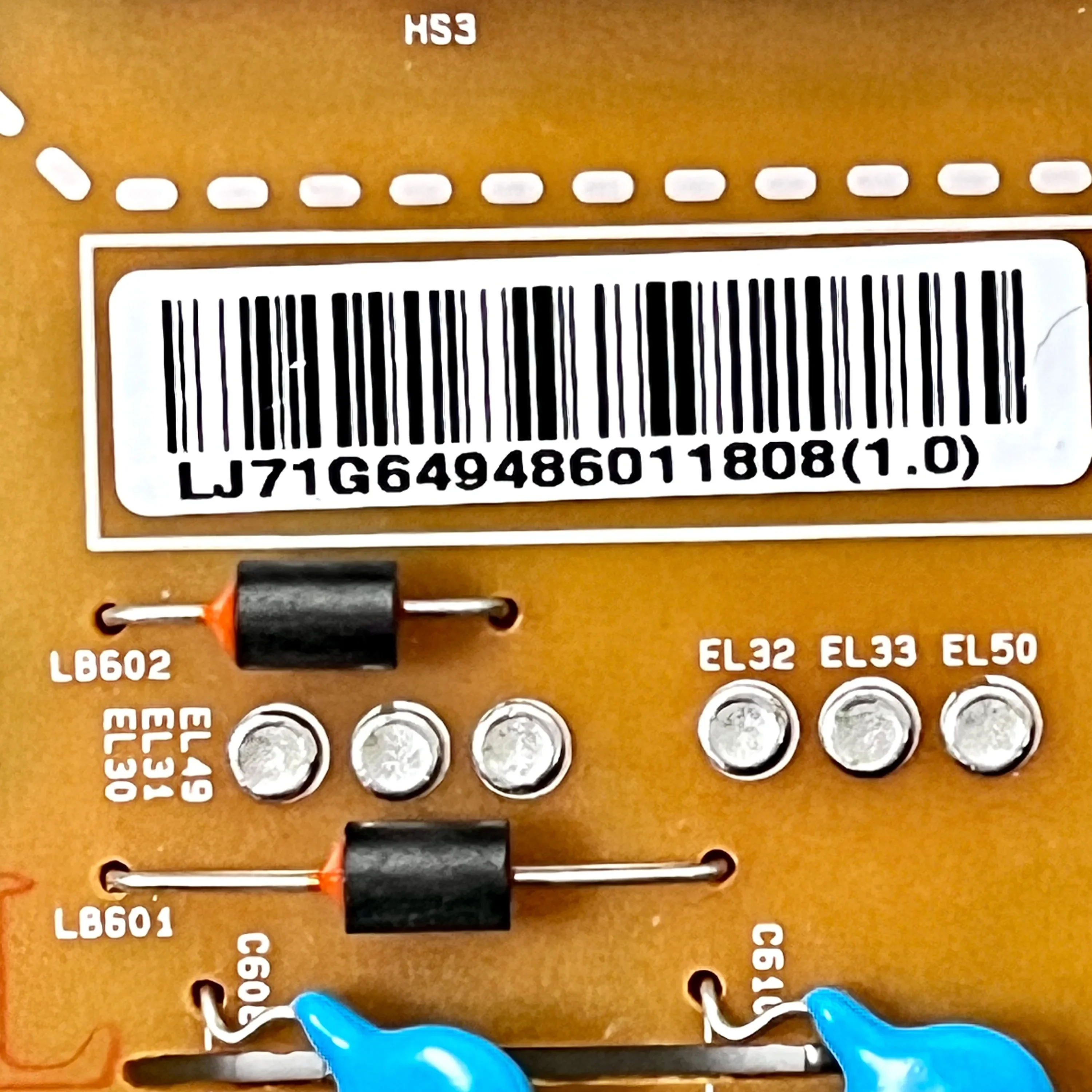 Neue authentische original tv power board eax67844401 (1.6) eay64948601 funktioniert normaler weise für tv 50 uk6300bubv 50 uk6500aua zubehör