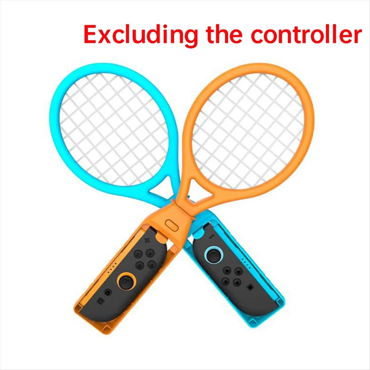 Special Offer-18in1 Motion Sensing Sports Suit Set for Switch 2 Controller Detachable Grip+Tennis Racket+Wristband Set