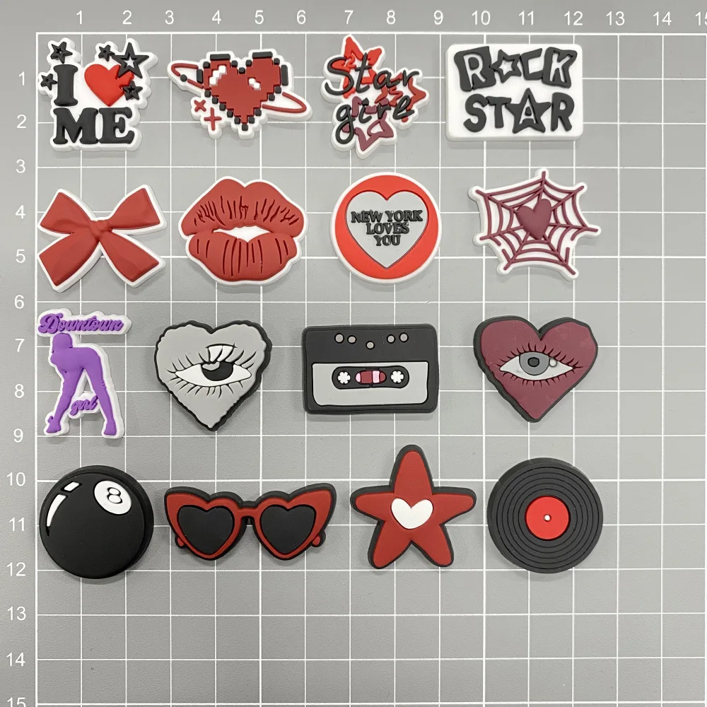 

Shoe Charms Accessories for Crocs Sandals Cross Border Hot Selling Y2K Series Charms Pin for Crocs Cartoon DIY Accessories