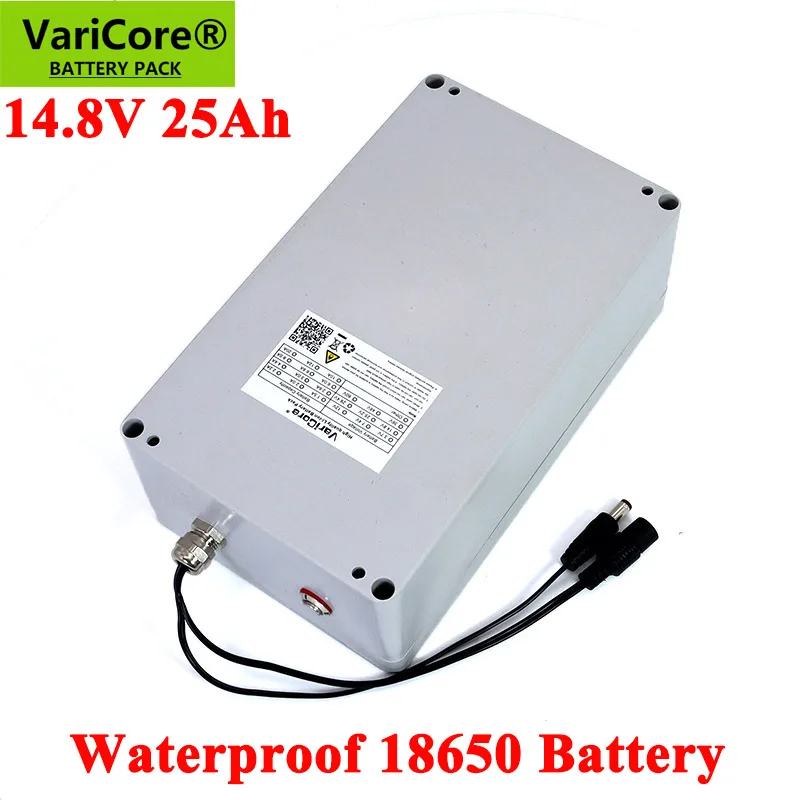 VariCore 14.8V 25ah solar street light lithium battery camera monitoring 16.8V waterproof backup Solar Monitoring batteries