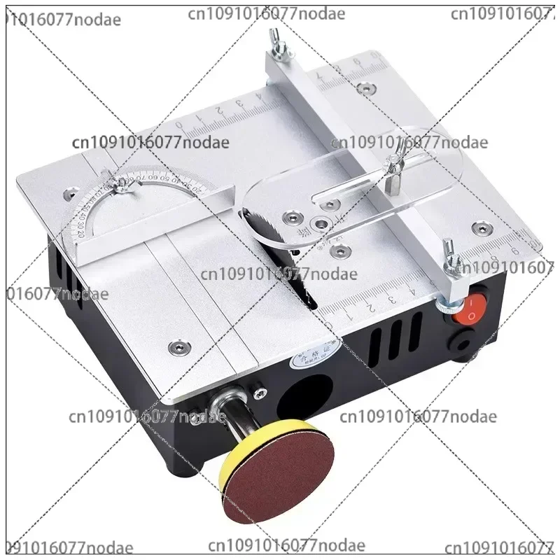 Precision Desktop Mini Table Saw for DIY, Acrylic PCB & Aluminum Alloy Cutting, Mini Model Chainsaw for Craft Projects