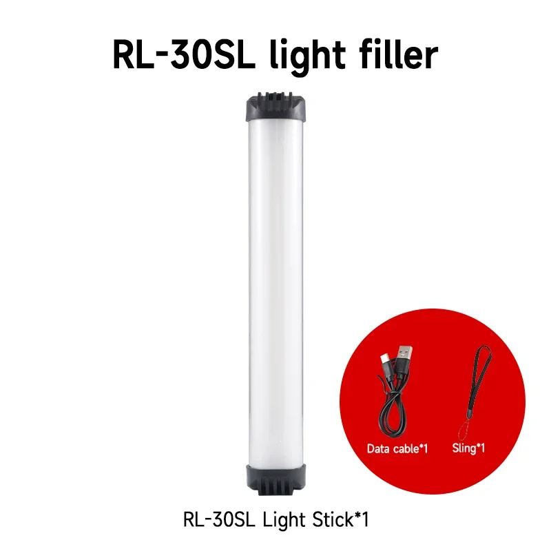 Handheld RGB Colorful Stick Light 30CM Handheld LED Light Wand CRI 95+ 2500K-9000K Photography Studio Lamp