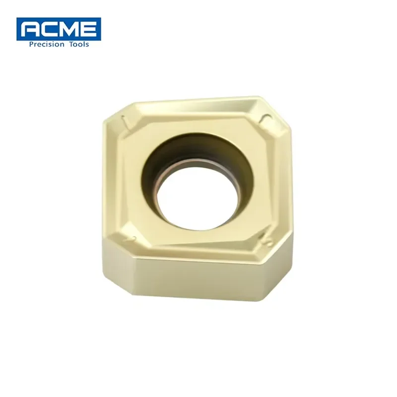 Square PVD Coated Carbide Milling Insert SNMU1305ANTR-MM Indexable Heavy Cutting Thread Turning Tool Fast Feed OEM