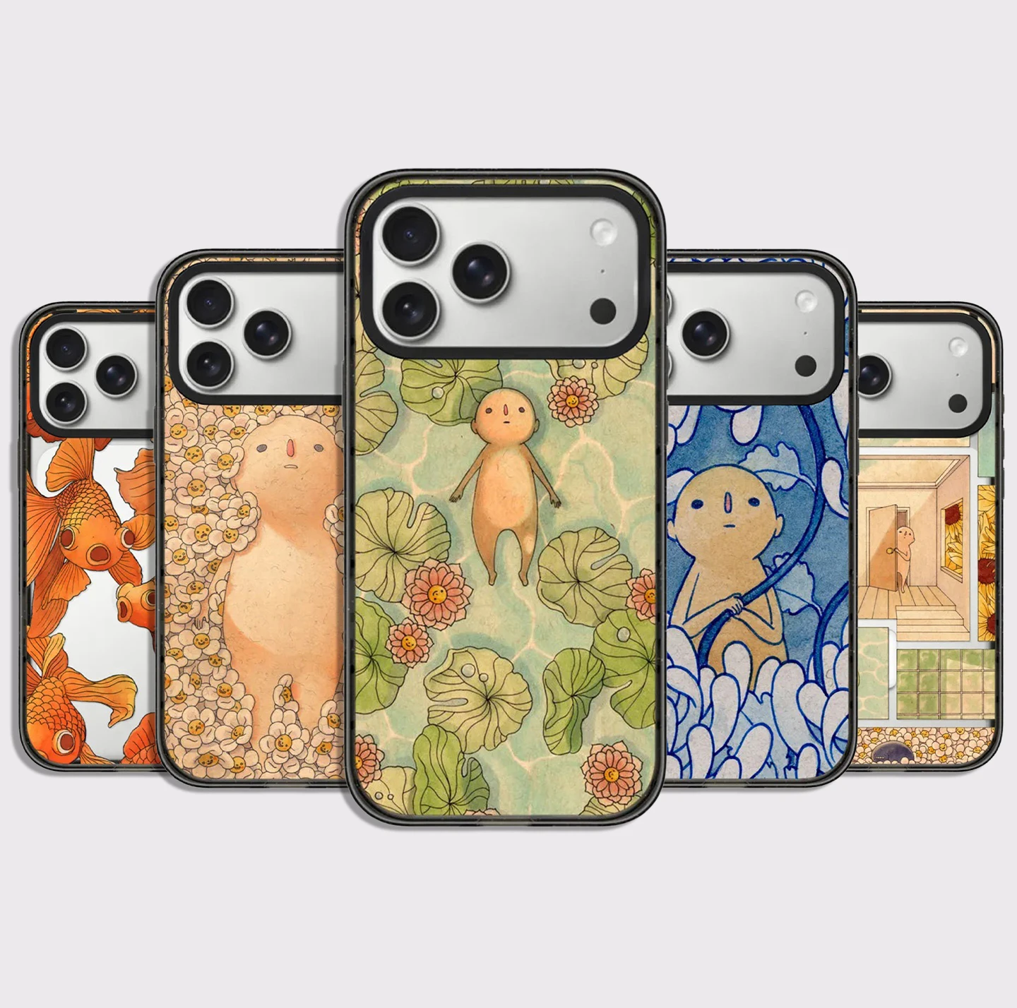 6090682 Impact Black Border Magnetic Phone Case Cover for IPhone 13 14 15 16 17 18 Pro Max Case
