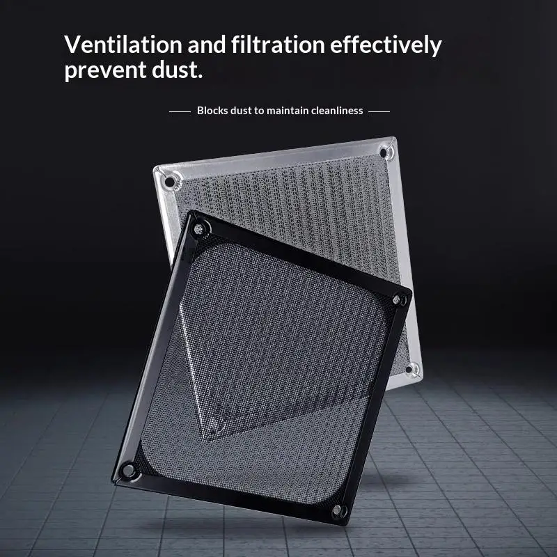 Metal Cooling Fan Dust Guard Net Dustproof Heat Dissipation Protection Filter 6/8/9/12cm for Cabinet Server Ventilation