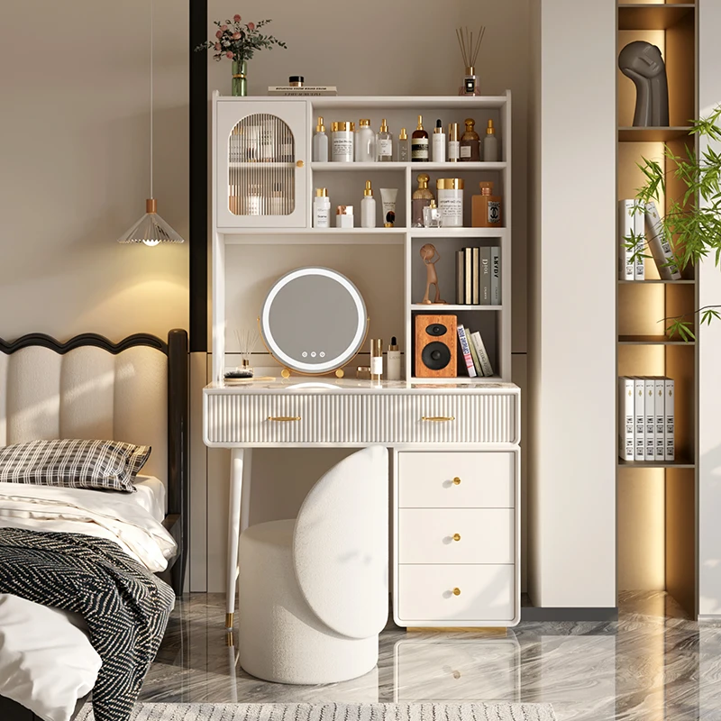 

Vanitys для макияжа, головные уборы, место для хранения туалетной одежды, комод с зеркалом, прическа для спальни, мебель, органайзер для макияжа Shida
