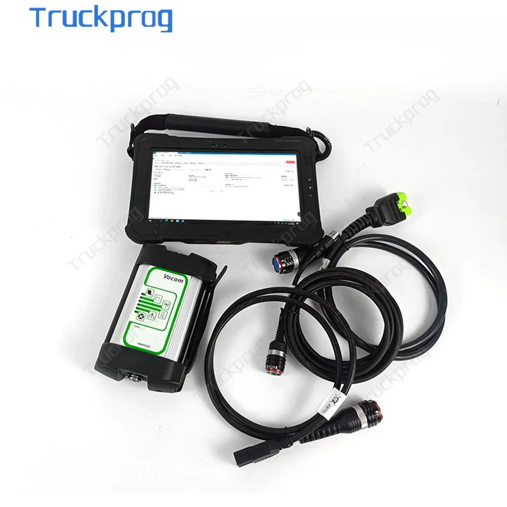 Xplore tablet and V2.8 ptt techtool for vcads pro for vocom 88890300 truck excavator EUR6 FH/FM diagnostic tool