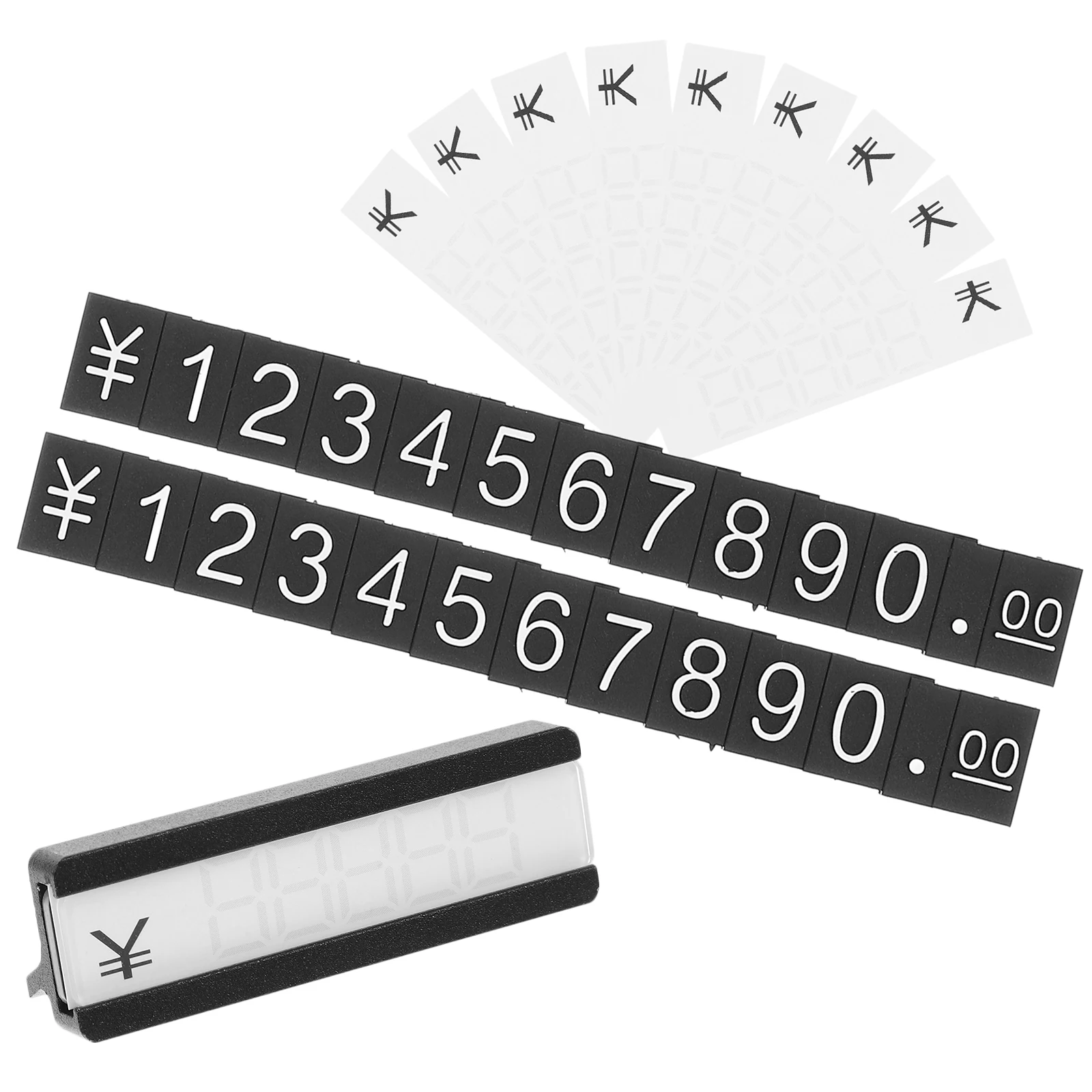 

Price Display Board Retail Store Prices Tag Small Tags Cube Pricing Cubes Label Holder