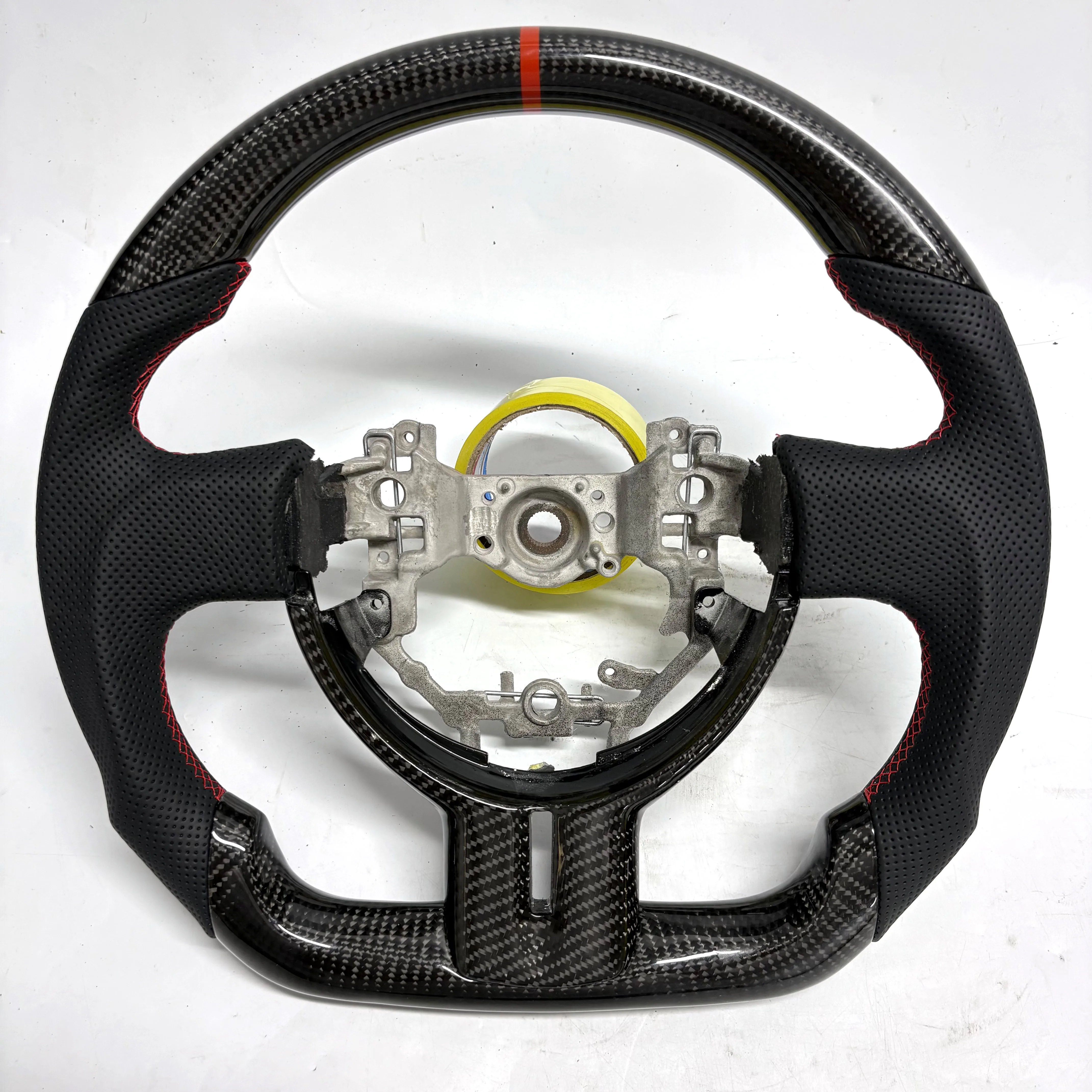Carbon Leather Steering Wheel for Toyota 86 Subaru BRZ 12-16 ZN6 Performance Auto Accessory