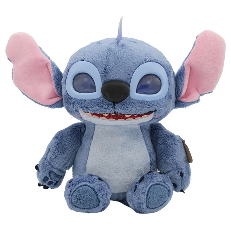35 centimetri Lilo & Stitch Parlando Light-Up Peluche Elettrico Molti Moodi Carino Stitch Doll 50 Suoni E Effetti Lcd Occhi Regalo Dei Bambini