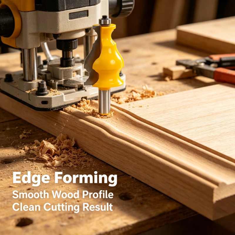Woodworking Router Bit Picture Frame Molding Cutter Classical Profile Bit Cabinet Panel Decorative Line Milling Cutting Tool