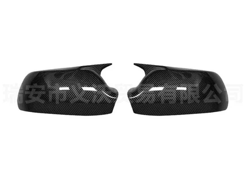 

For MAZDA 6 2003 Replacement Rearview Side Mirror Covers Cap Accessories Carbon Fiber Gloss