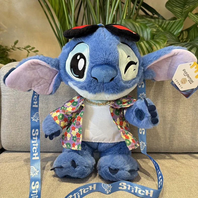 30cm Disney Kawaii Stitch Cool Style Lilo&Stitch Plush Dolls Stuffed Toys High Quality Children Toy Girlfriend brithday Gift