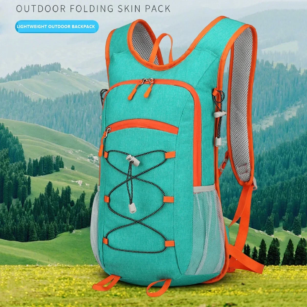 Lightweight off-road running backpack, outdoor hiking and cycling backpack, lightweight hiking bag, campus sports travel bag