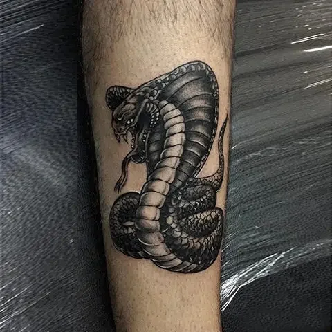 Goth Snake Tattoos Waterproof Temporary Tattoo for Woman Men Fake Tattoo Stickers Lasting Arm Tattoo Art Tatuajes Temporales