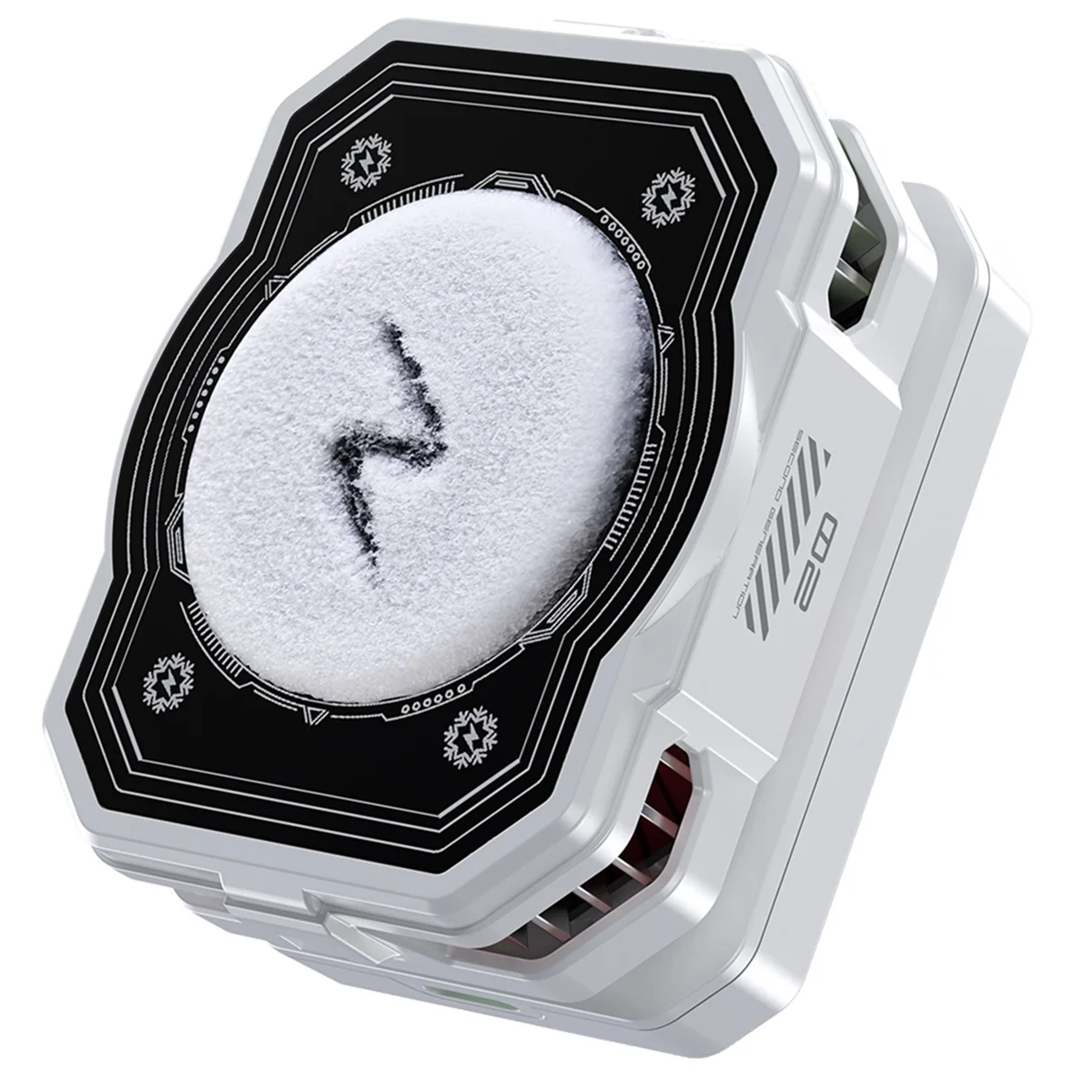 TH10 Semiconductor Phone Cooler Radiator 5000mAh Long-Lasting Ice Cooling Power Adjustable Magnetic and Clip-on