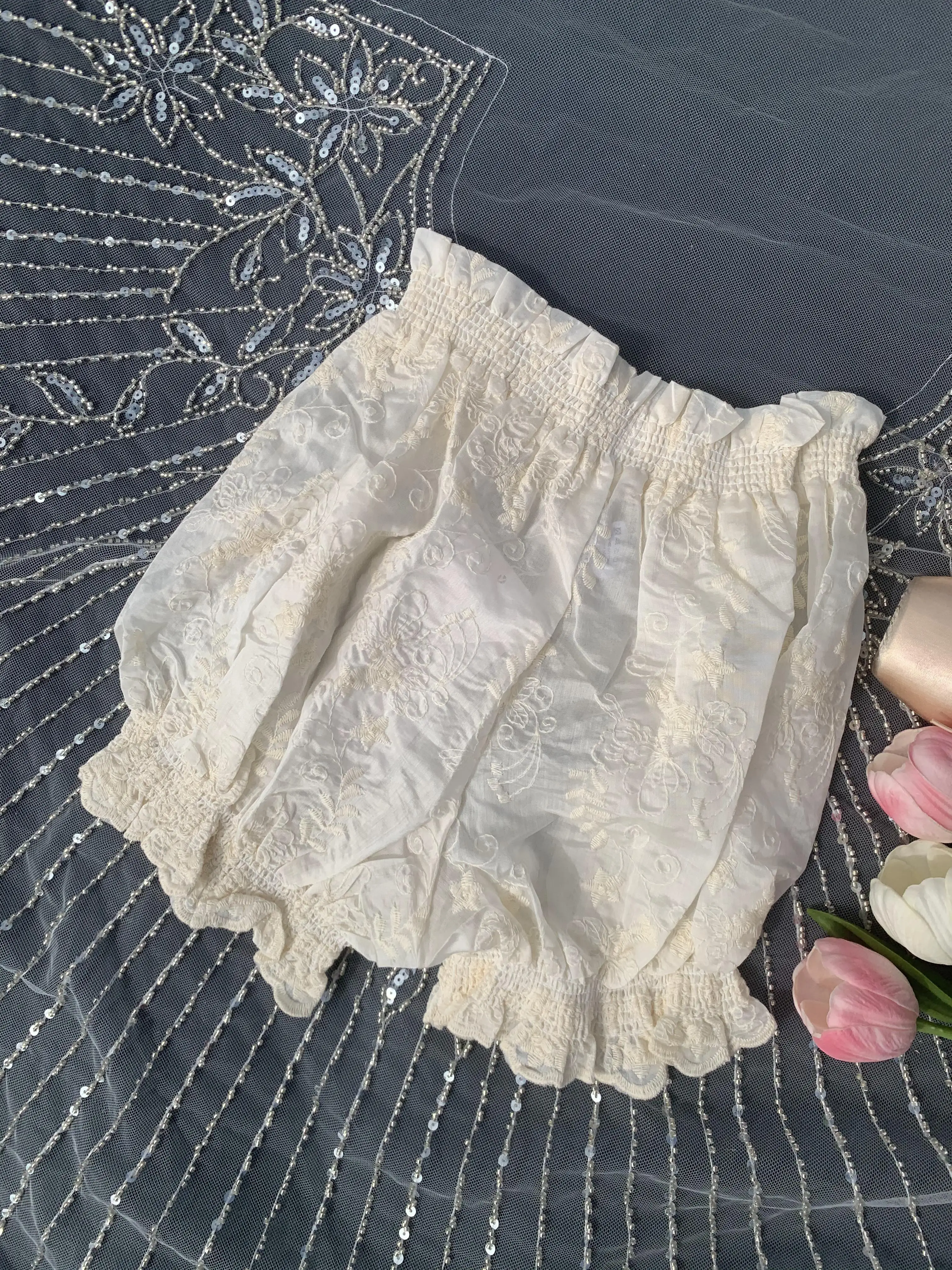 Abito da balletto Pantaloncini ricamati Pantaloni da yoga collant pantaloncini a vita alta Pantaloni ricamati Abito da ginnastica per balletto