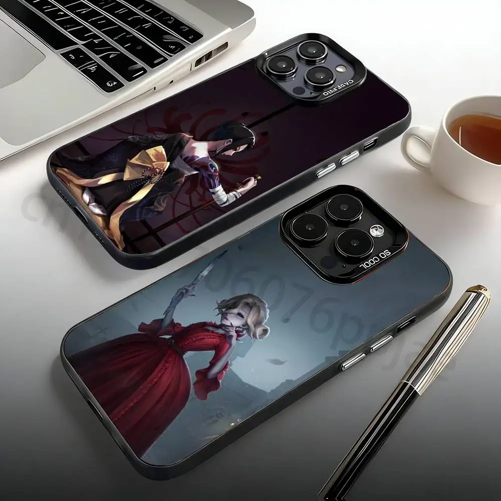 

I-Identity V Phone Case For iPhone 17,16,15,14,13,12,11,Pro,Max,Plus,Mini, Anti Fall Matte Hard Bumper