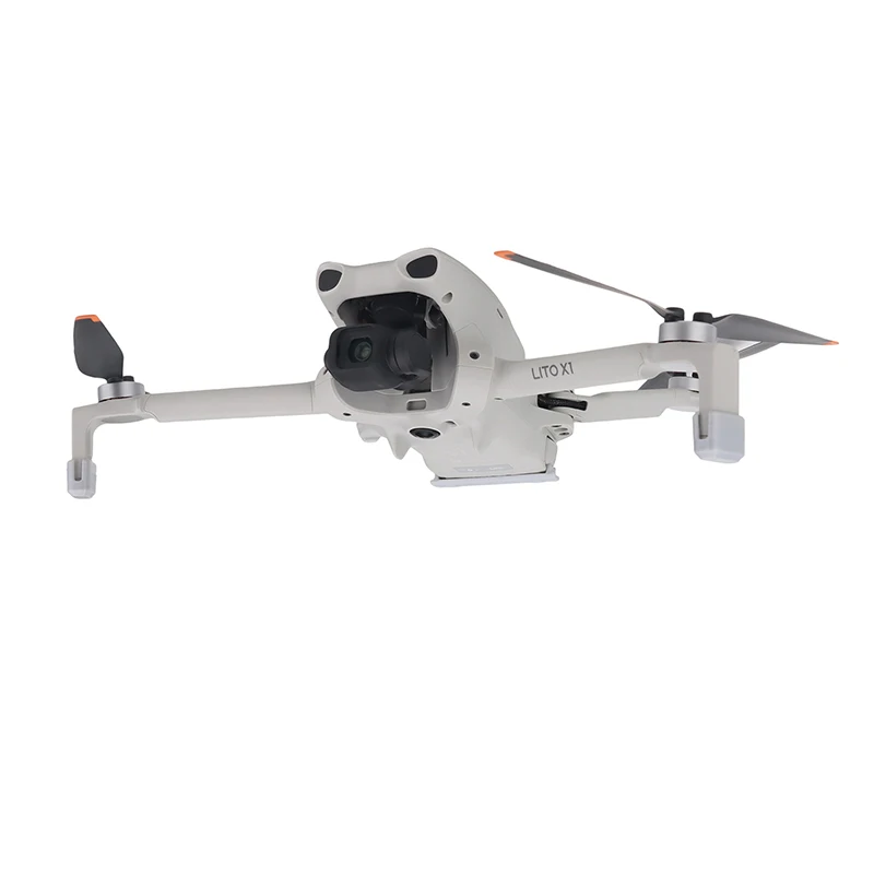 Landegestell für DJI LITO X1/1 Drohne, erhöhte Stützbeine, verschleißfeste Fußabdeckung für DJI Lito1/X1, Schutzhalterung, Zubehör – Detail 1