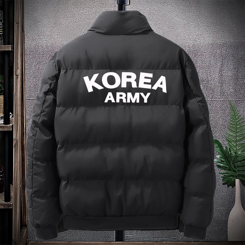 Chaqueta de plumón para hombre, chaqueta deportiva térmica para exteriores, informal, de manga larga, de refrigeración, de Corea, para Otoño e