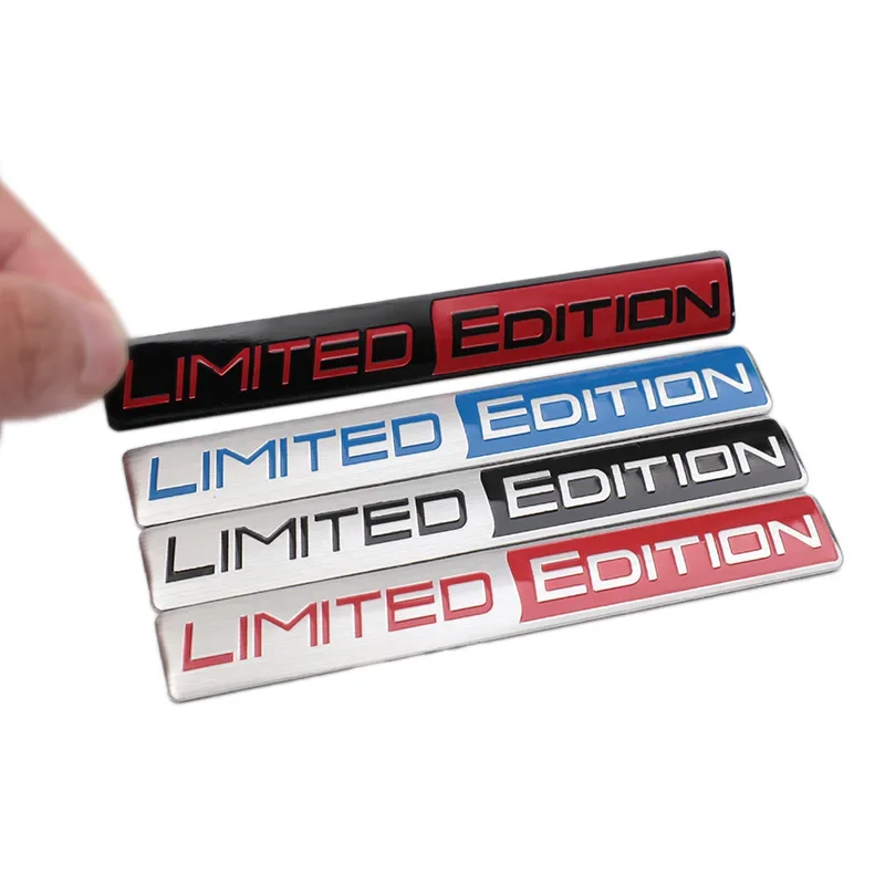 OTOKIT Aluminum Limited Edition Car Trunk Decal Sticker Badge Emblem For Motorcycle Decals Car Tuning Decoration 2