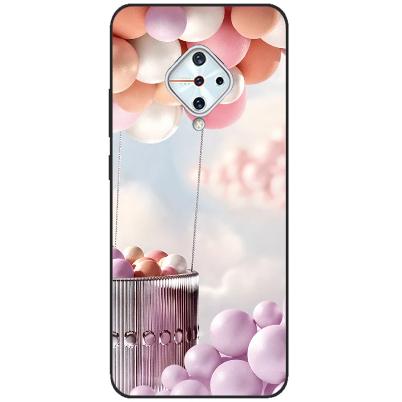 Case For Vivo V17 Case Cover Silicone For Vivo 1920 Soft TPU Cartoon Phone Case For Vivo v17 Russia Vivo S1Pro Back Cover V1945A