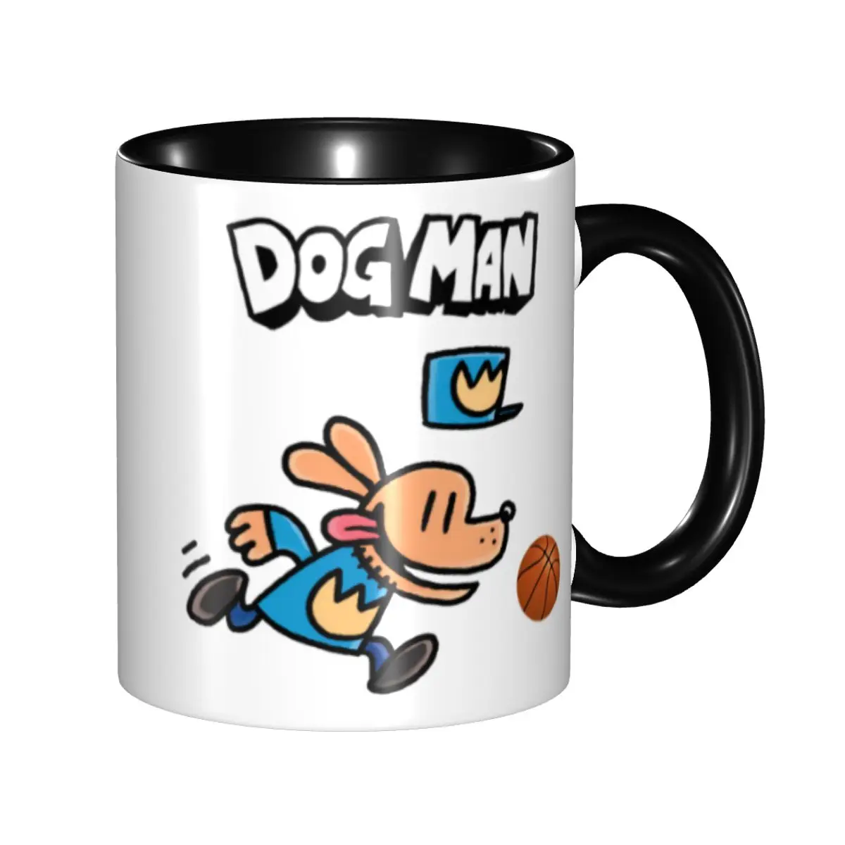

Customized Animated Films Dogs Man Coffee Mugs DIY Ceramic Milk Tea Cups