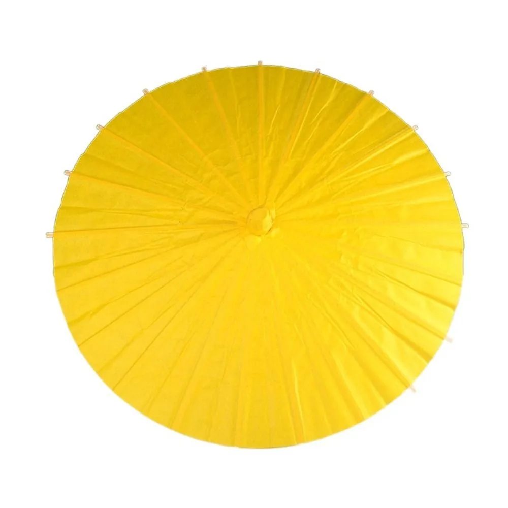 

Traditional Handmade Paper Umbrella Vintage Colorful DIY Painting Paper Umbrella Classical Oil Paper Umbrella Home