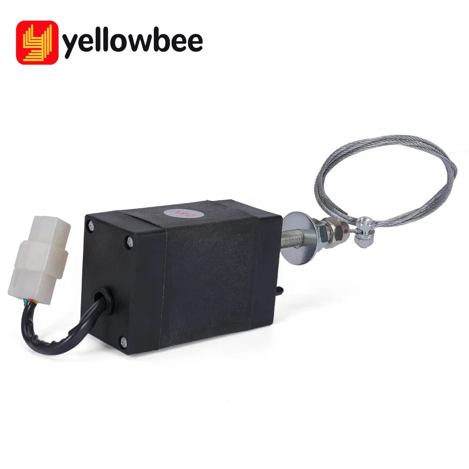 Kraftstoff-Absperrmagnetventil XHQ-PT 12V – Für Dieselmotoren, <0,5 A, 150 N Zugkraft, 40 Mm Hub, -40 Bis 105°C